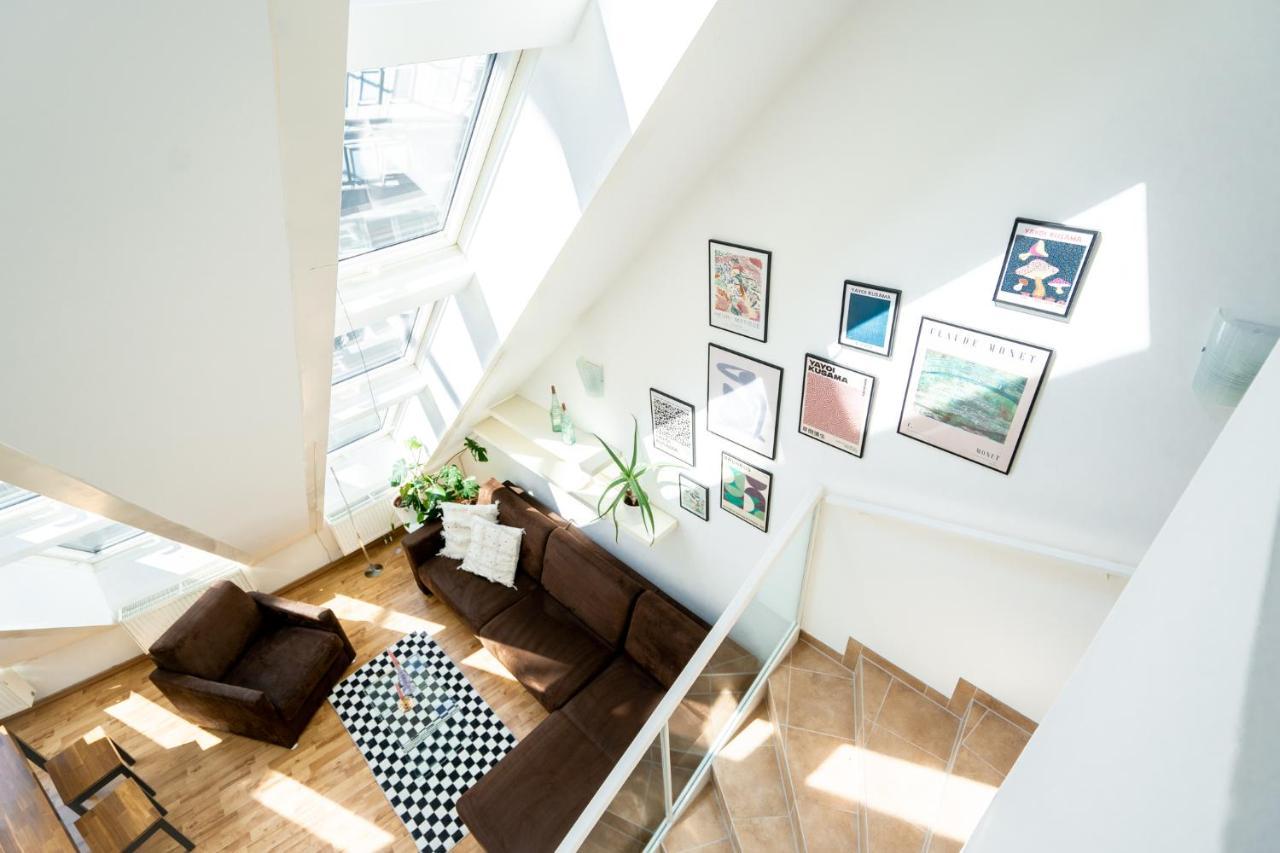 Unique Maisonette Apartment Gasometer 12Th Floor Βιέννη Εξωτερικό φωτογραφία